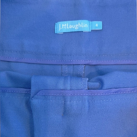 J. McLaughlin Women's Coastal Blue Above the Knee Skirt Size 4 - Picture 5 of 6